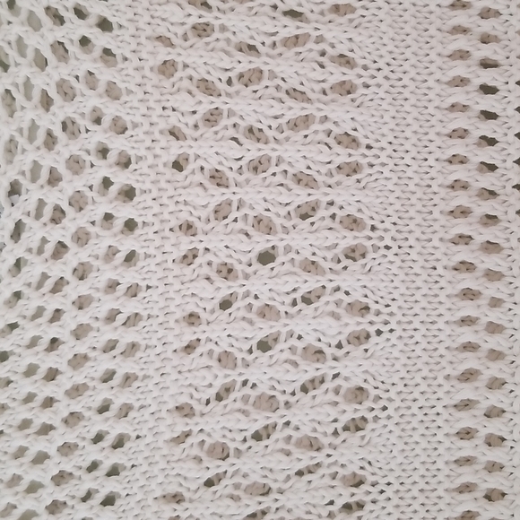 NWOT  Crochet Cotton Sweater - Picture 2 of 4